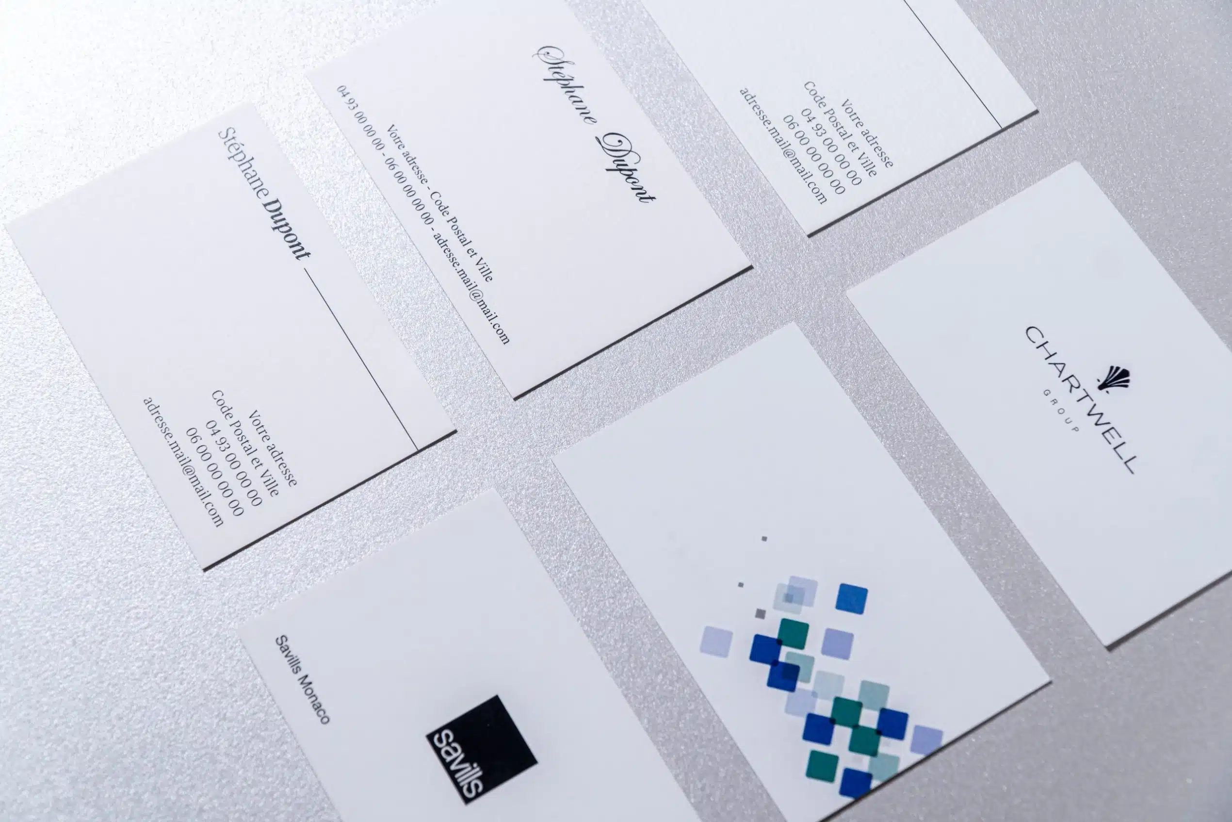 Business cards 800gsm triplex bonded paper with a black middle sandwich featured image